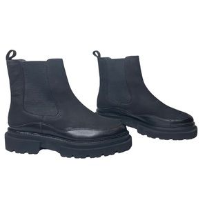 Seychelles Savor the Moment Boot Chunky Pull On Combat Boot Chelsea 8.5